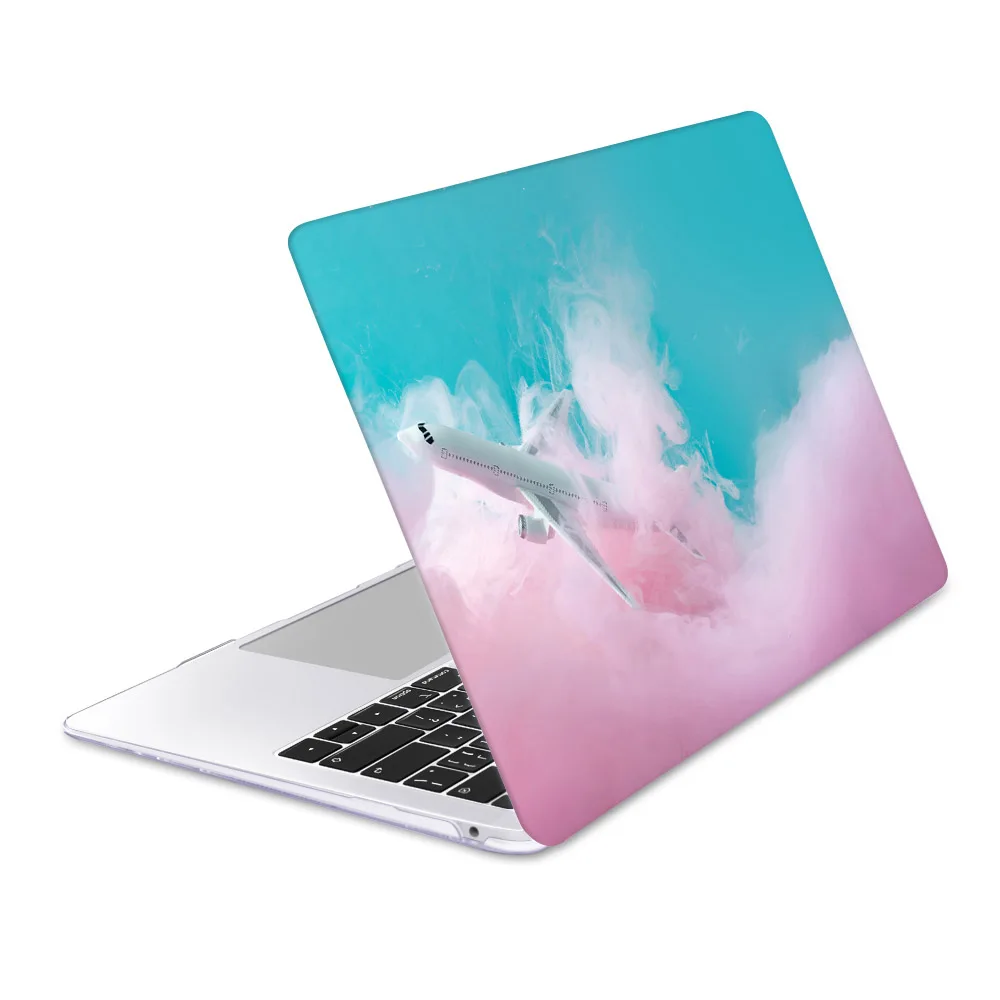 Z307 Цветной чехол для ноутбука MacBook 12 дюймов Air 11 Air 13 A1466 A1932 retina 13 15 Pro 13,3 15 Touch bar пластиковый жесткий чехол - Цвет: Z307