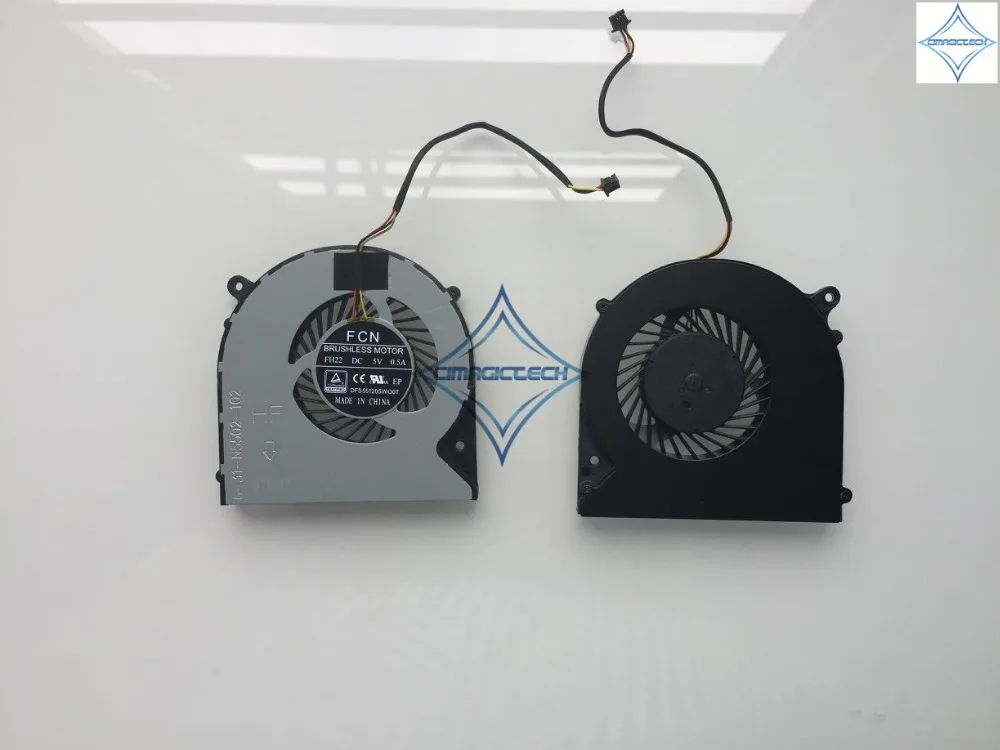 Оригинальный Новый охлаждающий вентилятор для ноутбука Clevo W350DW F57 m510D1 D5R D1 D1T D2 D3 | Кулеры и системы охлаждения компьютера -32920890083