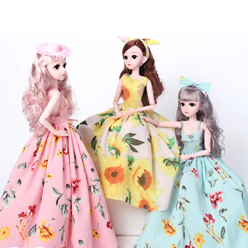 60 см 1/3 BJD куклы игрушки DIY милый 18 суставов набор кукол-игрушек с париками одежда обувь макияж bjd куклы игрушки для девочек подарок