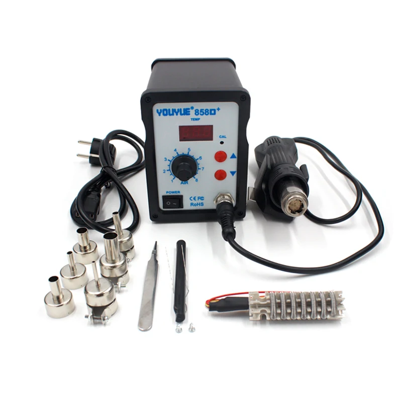 Паяльная станция YOUYUE 858D + 220 В 700 Вт|soldering station|youyue 858dsolder rework station |
