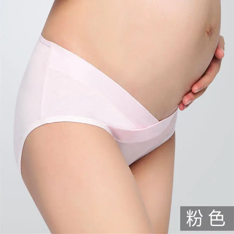 Pink Briefs Нижнее Белье для беременных женщин; Бюстгальтер для кормления грудью; бюстгальтер для беременных; бюстгальтер для кормящих мам - Цвет: Pink Briefs