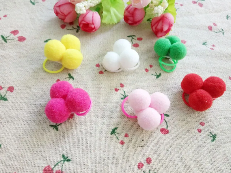 

50pcs handmade dog christmas hair bows festival pet hair bows Assorted styles pet hair accessories for christmas