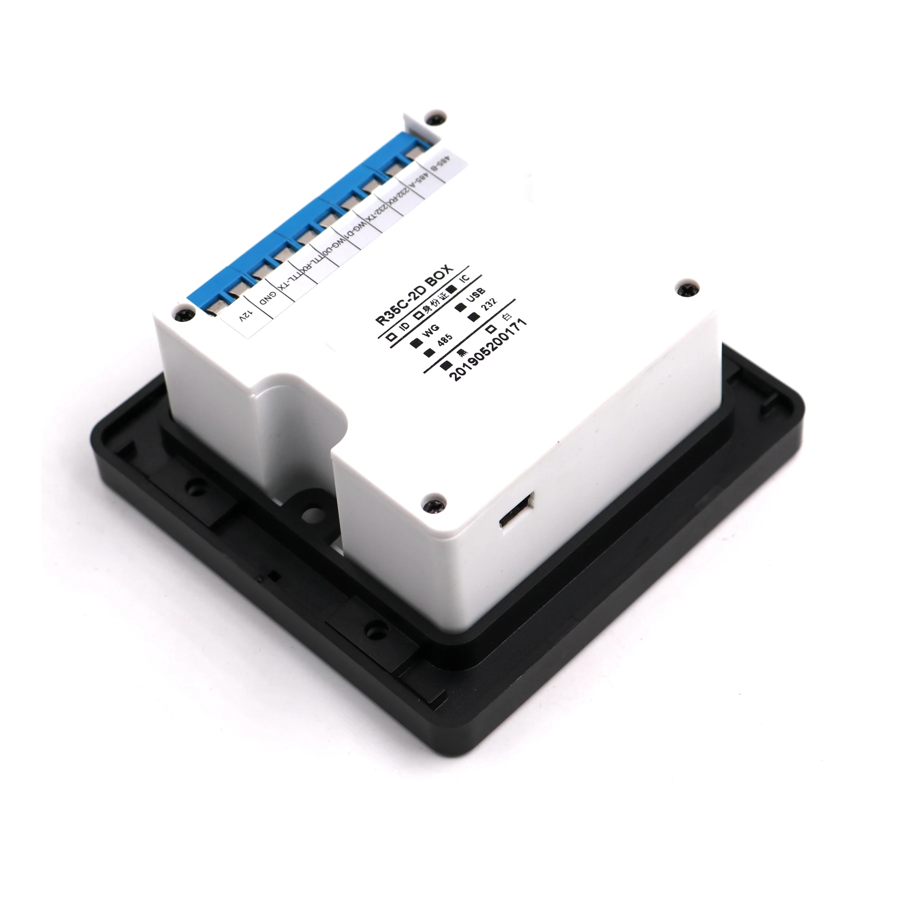 Считыватель штрих кодов RFID 12В 13 56 МГц 125 кГц 2D QR код Wi Fi USB RS232 TTL RS485