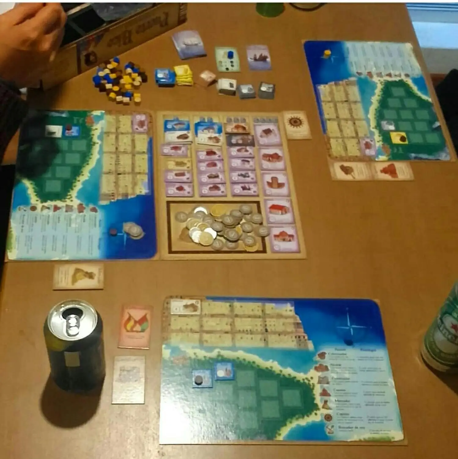 Новая версия Пуэрто-Рико настольная игра с благородством и новым возрастом