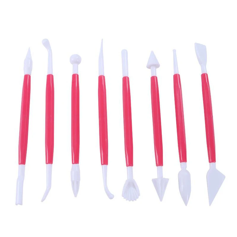 8 шт./компл. ручка для украшения тортов из сахарного дерева множество форм