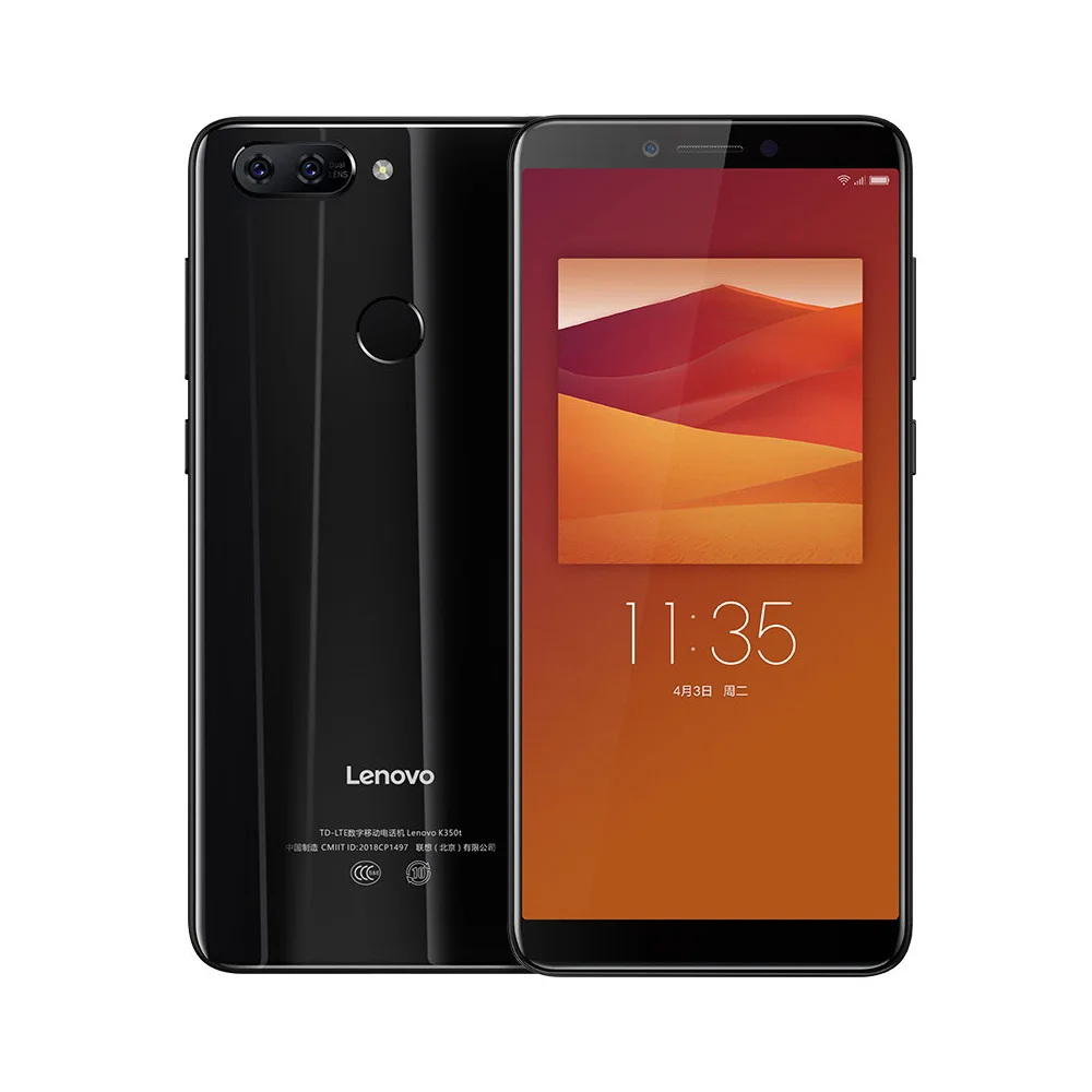 Смартфон lenovo K5 K350t 3 ГБ ОЗУ 32 Гб ПЗУ MT6750 Восьмиядерный 5 7 &quotHD + 18:9 дисплей Двойная