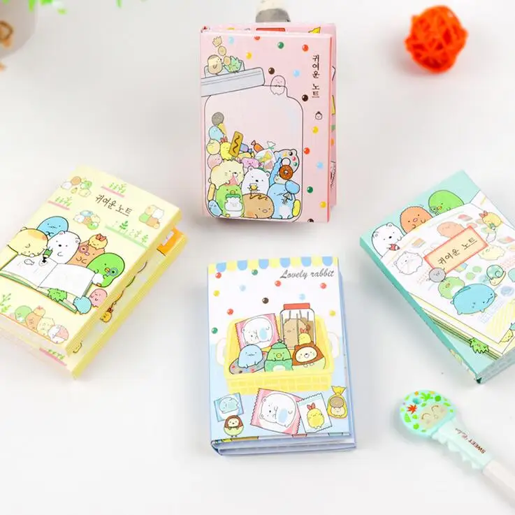 

Cute Sumikko Gurashi 6 fold Self-Adhesive Memo Pad Sticky Notes Bookmark School Office Supply