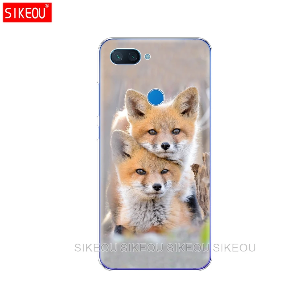 51718 Силиконовый чехол для Xiaomi Mi 8 LITE, чехол 6,26 дюйма, мягкий чехол для Xiaomi Mi 8 lite funda full 360, защитная Противоударная сумка - Цвет: 51718