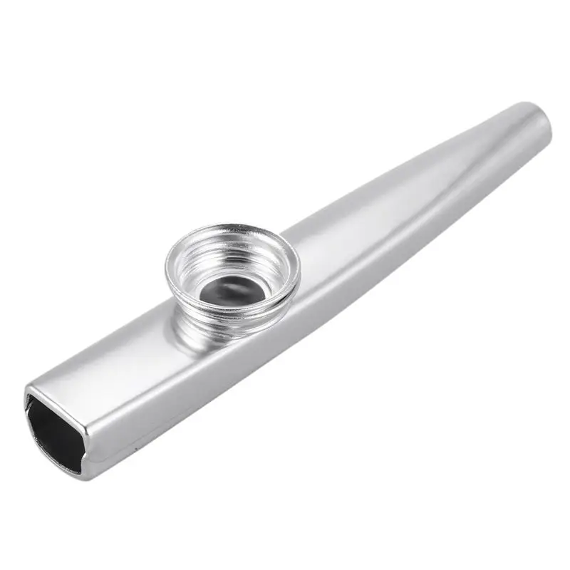 Новый Серебряный алюминиевый сплав Kazoo|Бамбуковая флейта| |