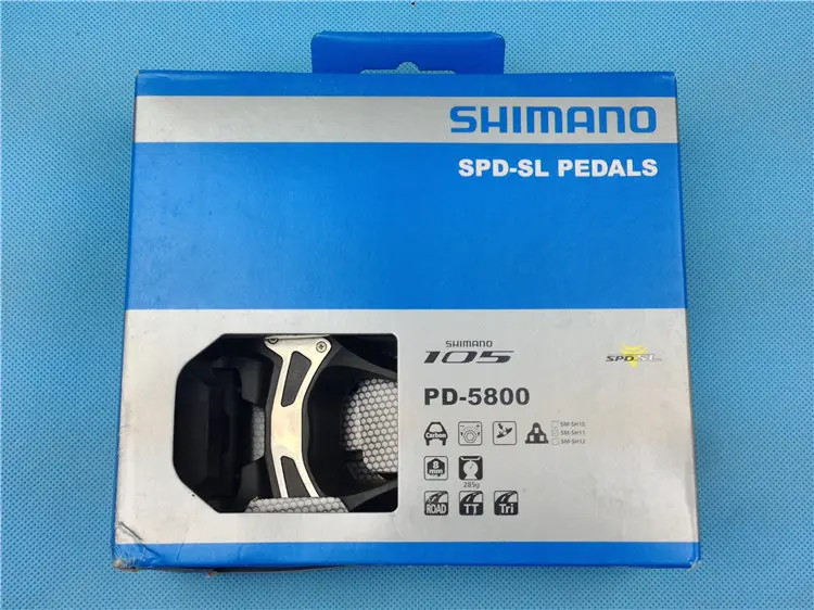 Shimano 5800 педали SPD SL Углеродные и плавучие клинья PD C с шипами велосипедные дорожные
