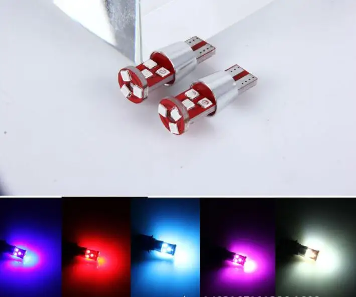 2 шт. Автомобильные светодиодные лампы W5W T10 3030 9SMD 168 194|w5w 2pcs|car lightbulb t10 |