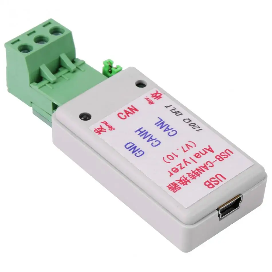 Переходник с USB на CAN шину адаптер кабелем поддержка XP/WIN7/WIN8 новинка Лидер