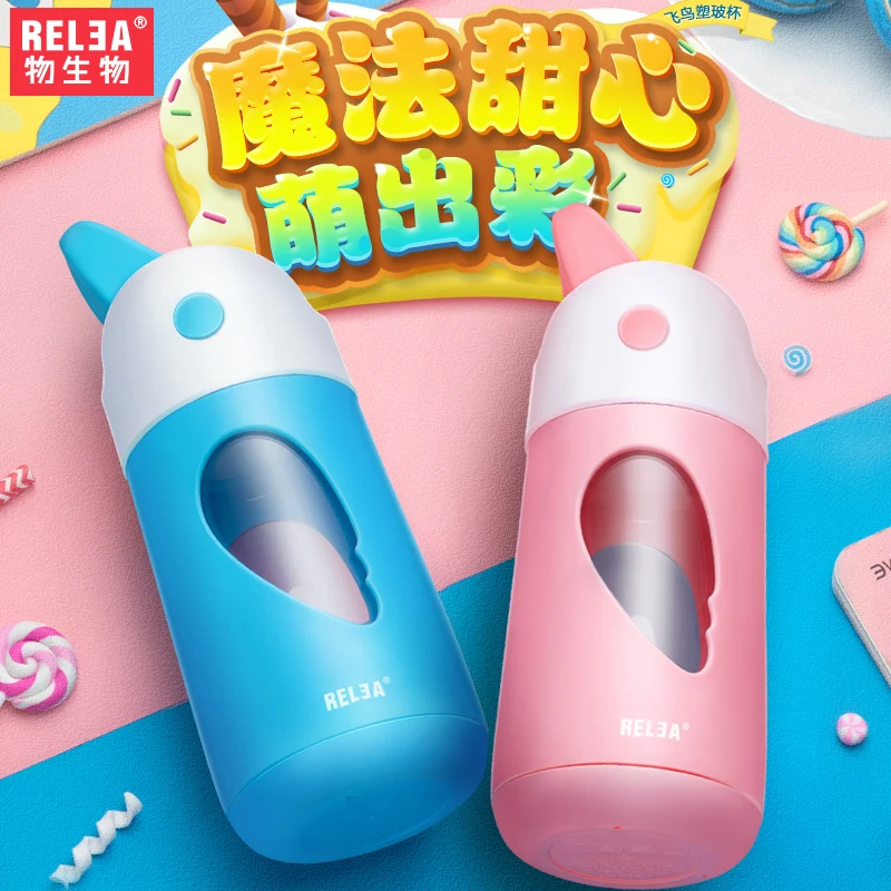 Высококачественная детская двухслойная ударопрочная бутылка с силиконовой