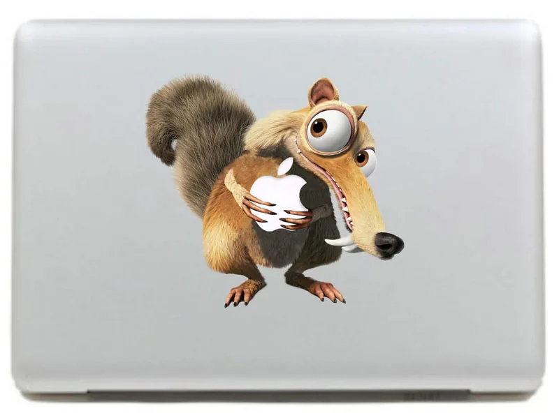 Виниловая наклейка с большими передними зубьями для нового Macbook Pro / Air 11 13 15 дюймов