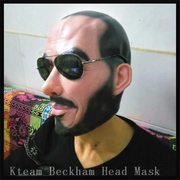 Бесплатная доставка Хэллоуин вечерние Косплэй известный человек Дэвид Бекхэм