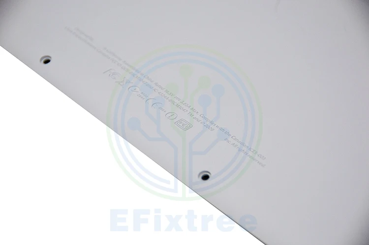 10 шт. 2009 2010 год нижний чехол A1342 нижний чехол для Macbook Белый 13,3 дюймов A1342 нижний чехол 604-1033