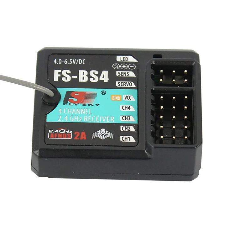 FS-BS4 Flysky FS-BS3 FS-BS4 FS-BS6 приемник с гироскопом стабилизации Системы для Flysky FS-IT4S/FS-GT5 дистанционного Управление аксессуар - Цвет: FS-BS4