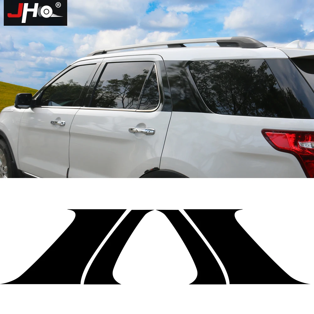 Скрытые наклейки JHO C на окно для Ford Explorer 2011 2019 2018 2013 2014 2015 2016 кузов автомобиля