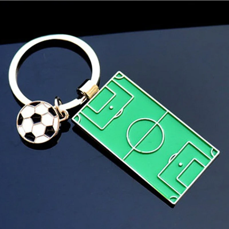 2018 Мировой Кубок футбольное поле брелок Металлический футбольный мяч мини
