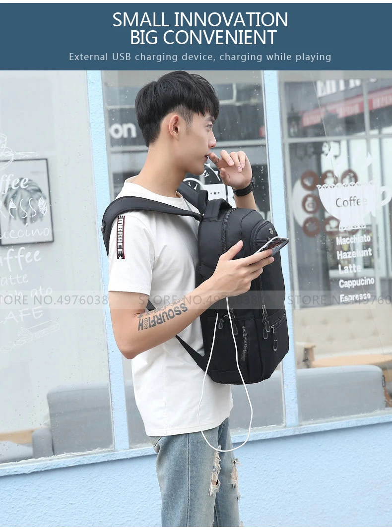 Швейцарский рюкзак для ноутбука 15,6 дюймов, мужской рюкзак mochila с usb зарядкой, водонепроницаемый рюкзак для путешествий, женский рюкзак, Мужской винтажный школьный рюкзак