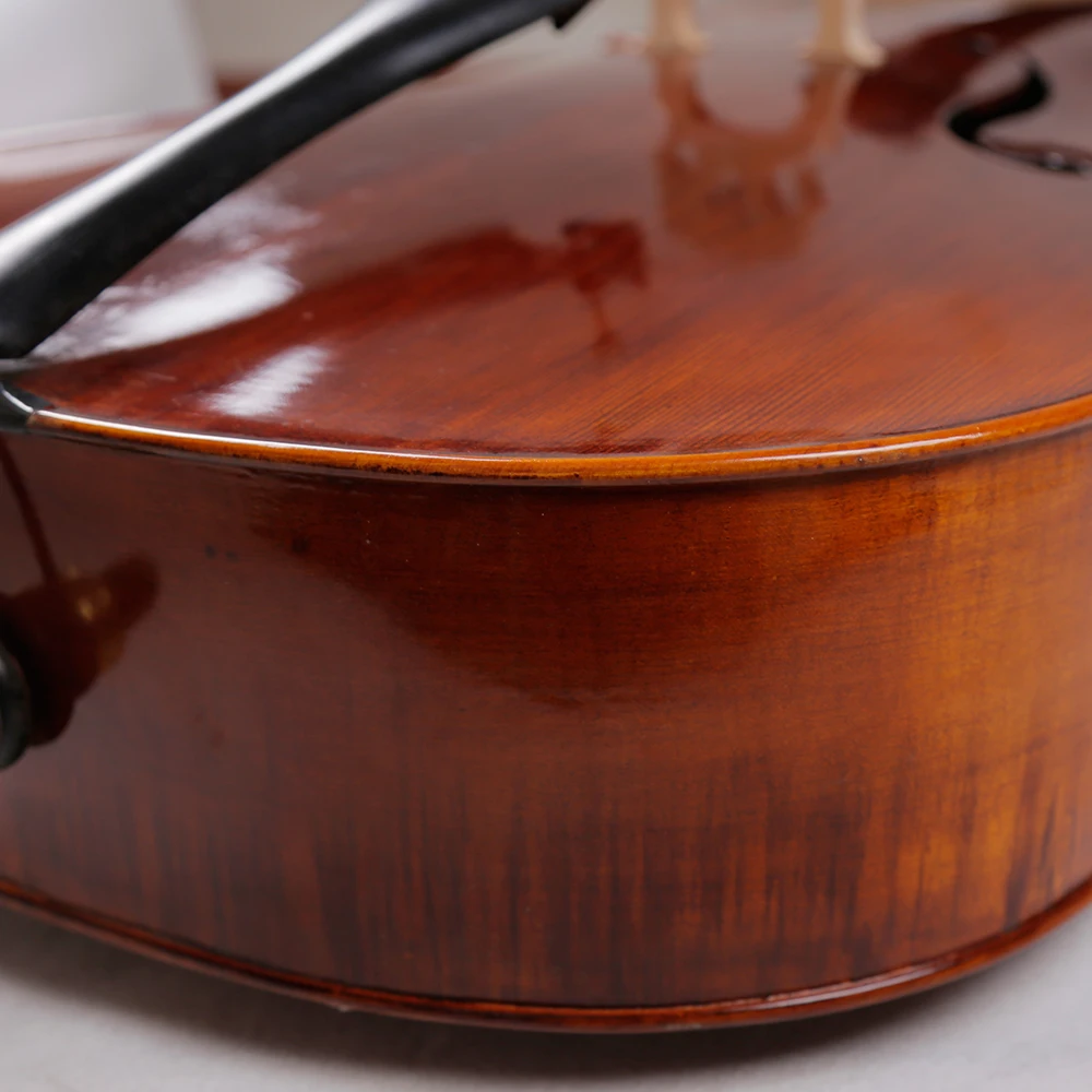 Tongling Класс ААА ель Панель AAA клен спинка Виолончель естественной полосой violon Виолончель для сбора и производительность