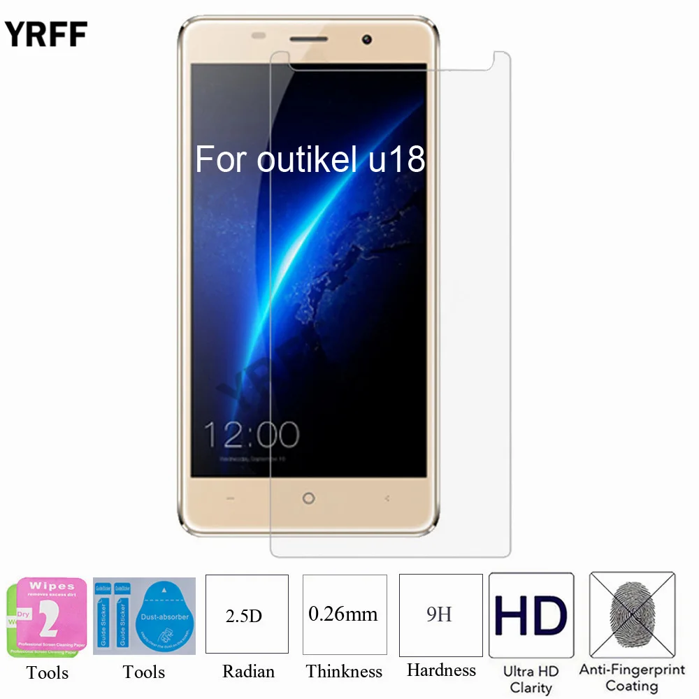 2 шт. 2.5D 0 25 мм 9H закаленное стекло для защиты экрана Защитная пленка Oukitel K10 K6 K5 K3 K7
