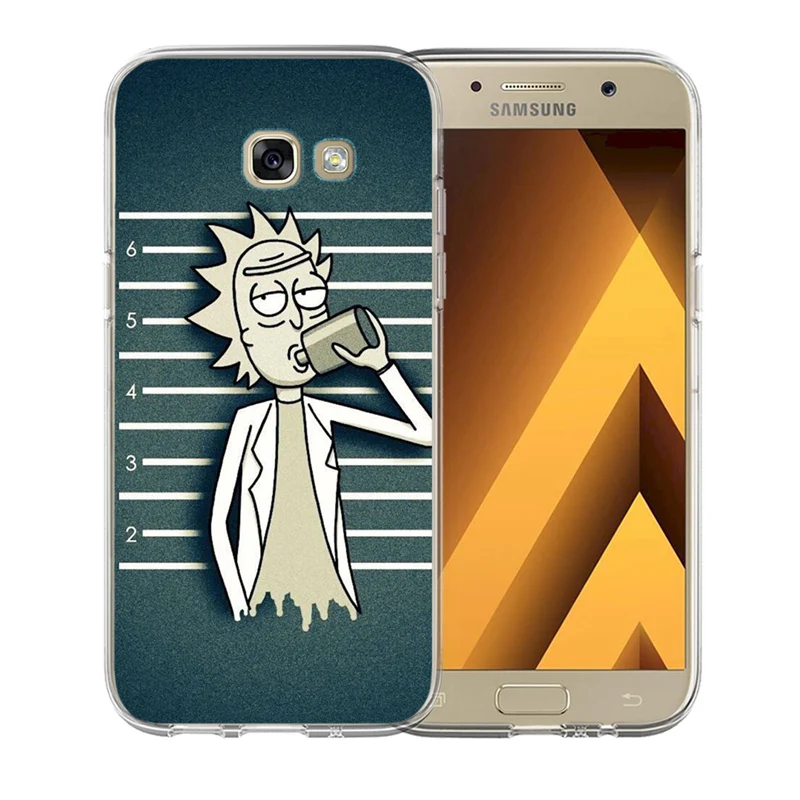 For Samsung Galaxy J2 J3 J5 J7 2015 2016 2017 2018 Prime G530 Note 8 9 Pro EU Grand Luxury funda Rick And Morty Phone Case Cover |
