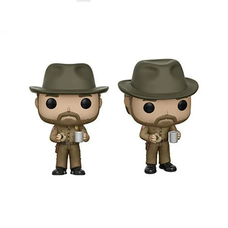 Экшн фигурки Funko POP Stranger things HOPPER & Eleven NANCY ПВХ игрушки для детей подарок на день