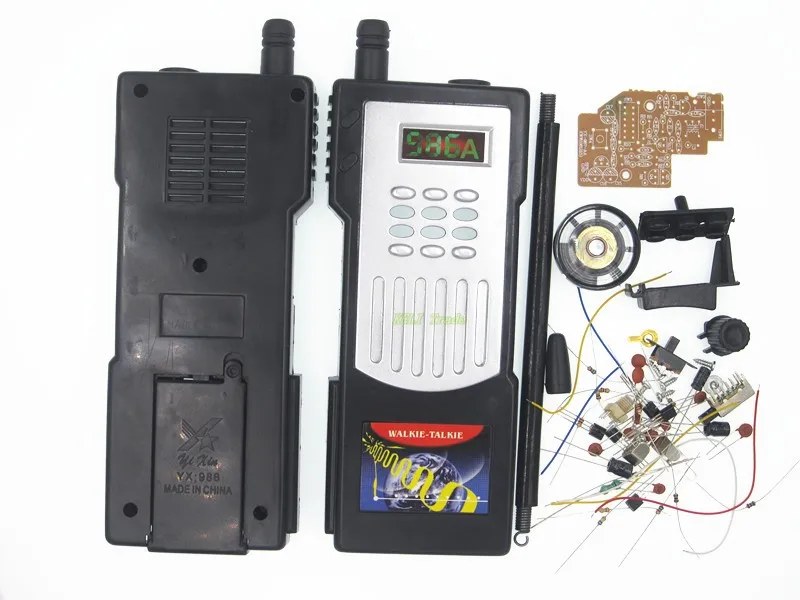 

2set Half duplex intercom intercom kit DIY training kit production of electronic parts