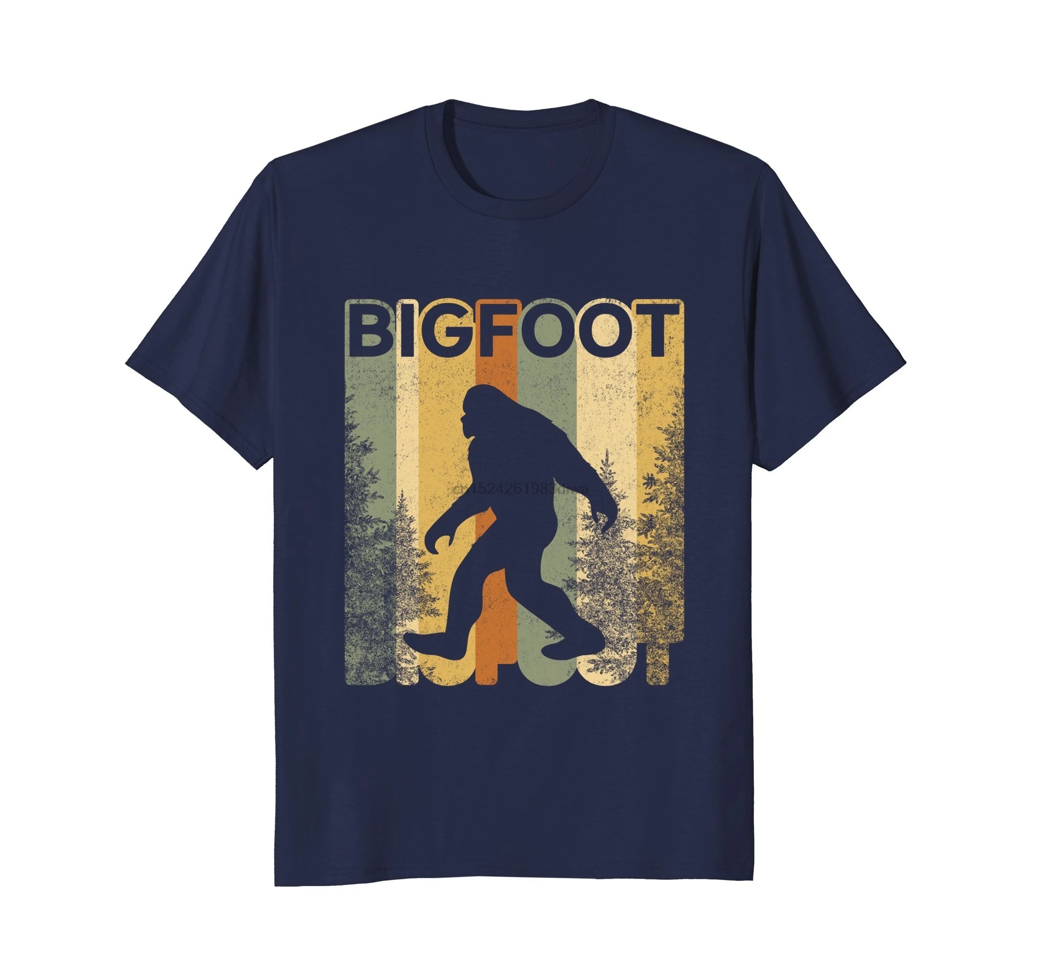 Винтажные Ретро футболки с Йети Sasquatch футболка |