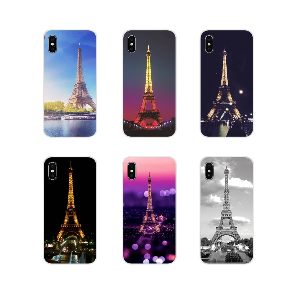 Мягкие прозрачные чехлы для Huawei G7 G8 P7 P8 P9 P10 P20 P30 Lite Mini Pro P Smart Plus 2017 2018 2019 Париж