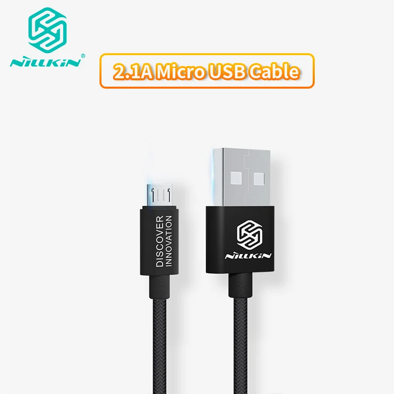 Кабель Nillkin Micro USB / Type C для зарядки и передачи данных USB-кабель Xiaomi Samsung Sony Huawei 100 см