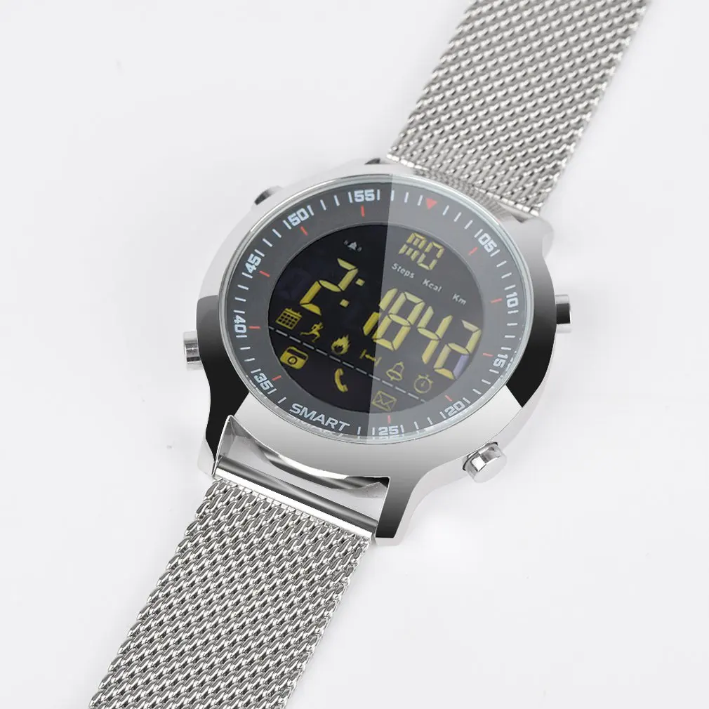 Ex18 спортивные Смарт часы IP68 Водонепроницаемый 5ATM Шагомер smartwatch Bluetooth для
