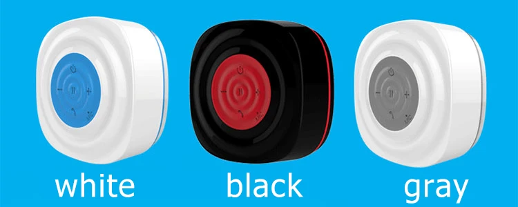 Bluetooth динамик Ванная комната Водонепроницаемый bluetooth стерео мини душ усилитель сабвуфер колонки