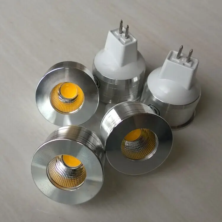 Энергосберегающая светодиодная точечная лампа высокой мощности 6 Вт COB MR11 GU4 10