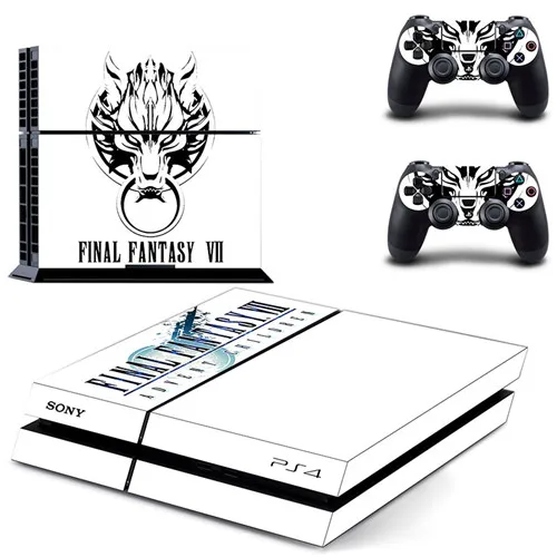 GYTM0118 Игра Final Fantasy X XII XV XIII PS4 наклейка для кожи для sony playstation 4 консоли и 2 контроллеров PS4 скины наклейки виниловые - Цвет: GYTM0118