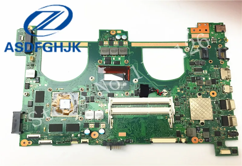 

Laptop Motherboard mainboard For ASUS N550JV REV: 2.0 SR15E I7-4700HQ PN: 60NB00K0-MB9110 DDR3 non-integrated 100% Tested