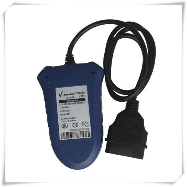 Высокое качество V202 VAG PRO Code Reader V-Checker Can Bus профессиональные технические услуги |