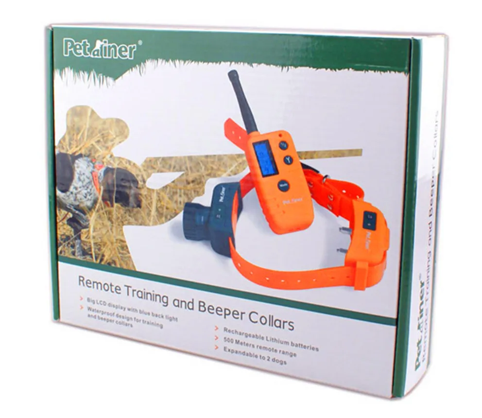 500 м электрический пульт дистанционного обучения собак воротник перезаряжаемые