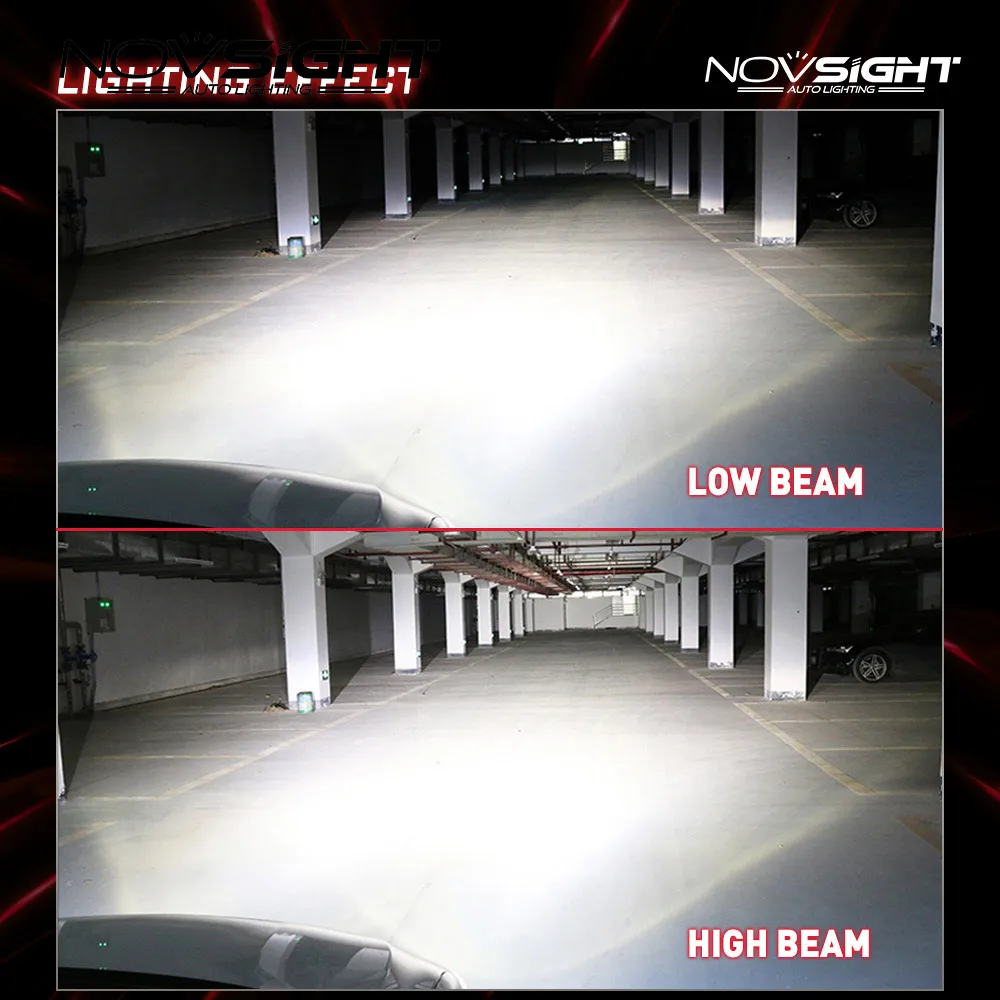NOVSIGHT H4 H7 H11 H1 H3 H8 H9 9005 9006 автомобиля светодиодный лампы для передних фар (Подол