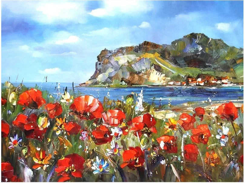 Алмазная вышивка распродажа украшение для дома пейзаж 5D сделай сам алмазная