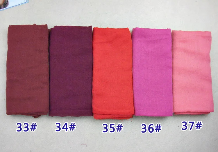 Шали Женские однотонные длинные из вискозы 10 шт./лот|shawl long|plain shawlsmuslim scarf |