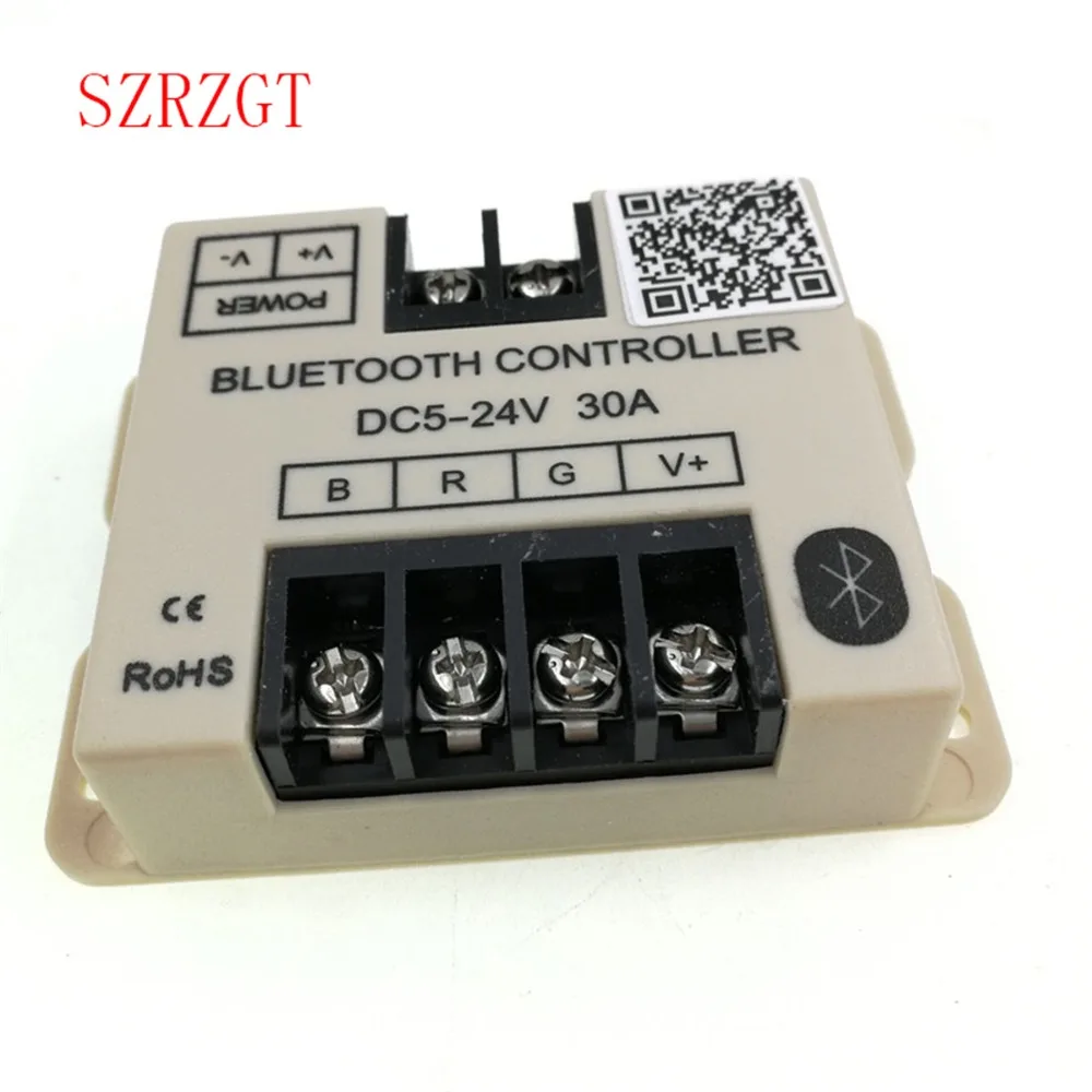 RGB LED Bluetooth Controller for 5050 3528 Strip Lighting by Android / IOS SmartphoneDC5-24V 30A | Освещение