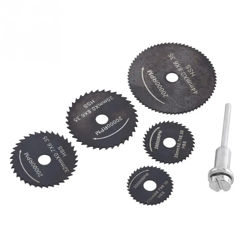 Лезвия для циркулярной пилы из быстрорежущей стали 6 шт./компл.