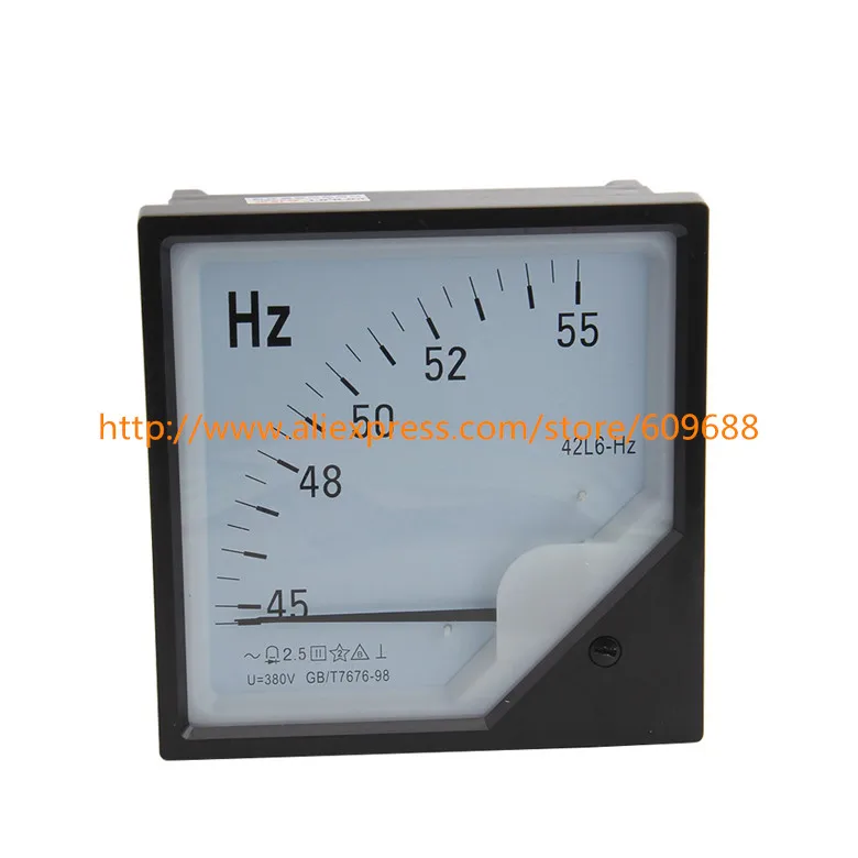 

Hz Frequency Meter 45-65Hz 380V 220V 110V 6L2-Hz