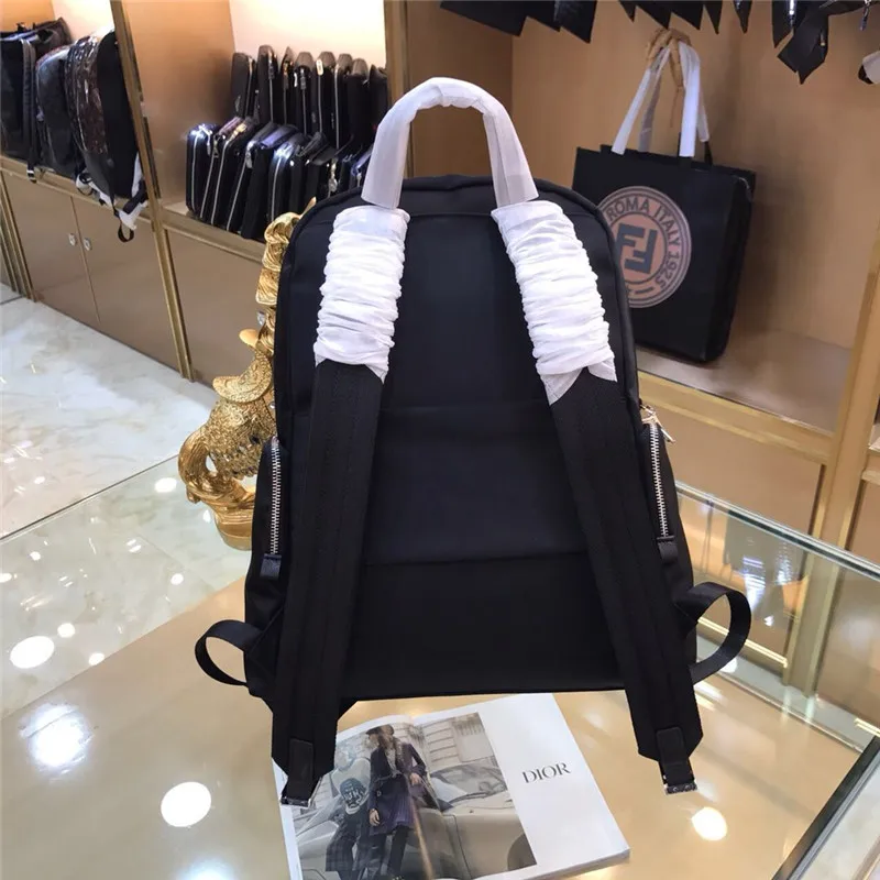 F. N. JACK мужские мягкие сумки из коровьей кожи рюкзак в коробке натуральной