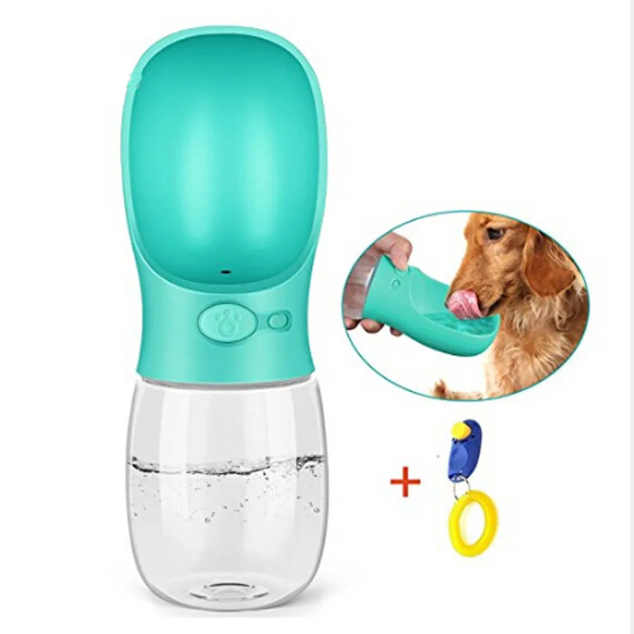 350 мл Портативный ПЭТ стаканчики бутылке с рисунком собачки и котика здоровья