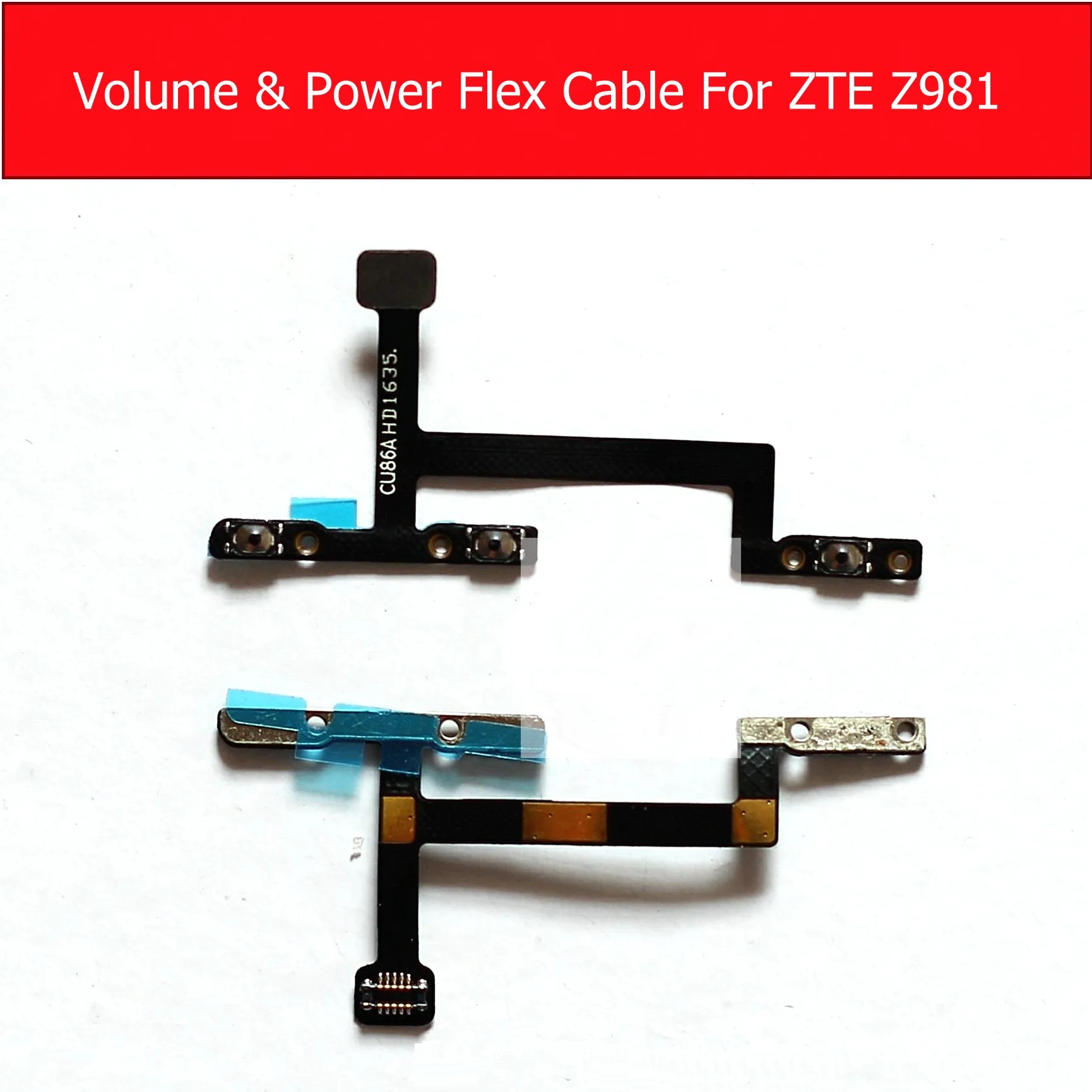 Гибкий кабель ВКЛ./ВЫКЛ. И регулятор громкости для ZTE ZMAX Pro Z981|Шлейфы мобильных