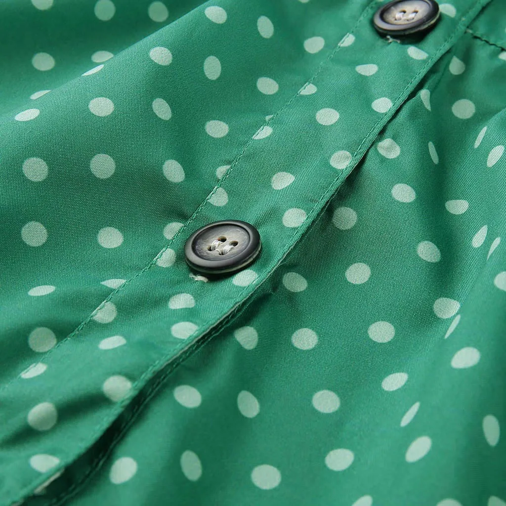 Женское сексуальное модное платье с v образным вырезом в горошек коротким