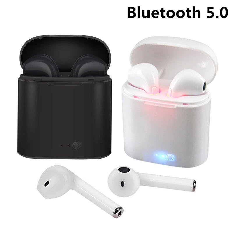 Новые I7 I7S TWS Беспроводные Bluetooth 5 0 наушники гарнитура с микрофоном для телефона